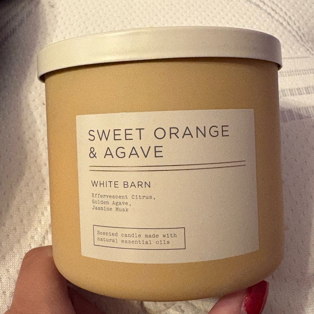 White Barn Sweet Orange & Agave Candle